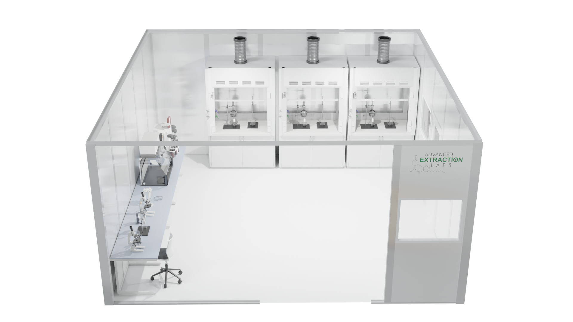 Advanced Extraction Labs 3D Lab Rendervvvv